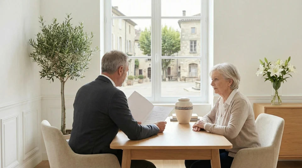 Deux personnes se serrent la main dans un geste d'accord ou de salutation professionnelle